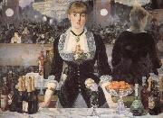 Edouard Manet The bar on the Folies-Bergere France oil painting artist